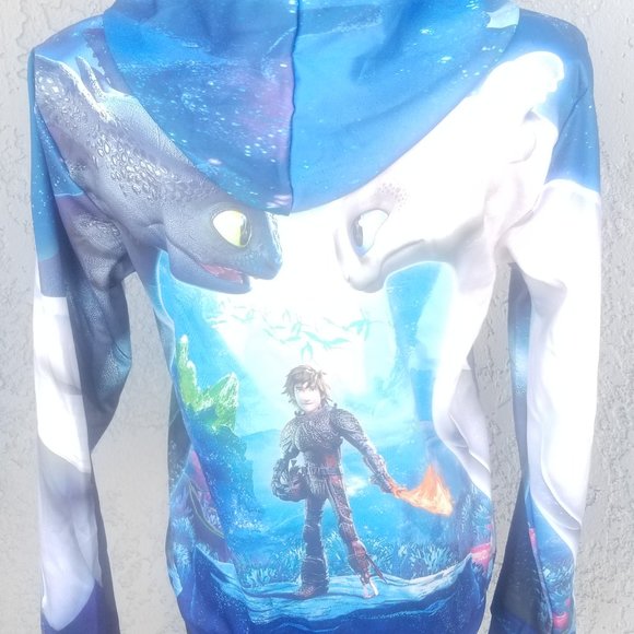 How to Train Your Dragon Hoodie - Kids M - Picture 8 of 8